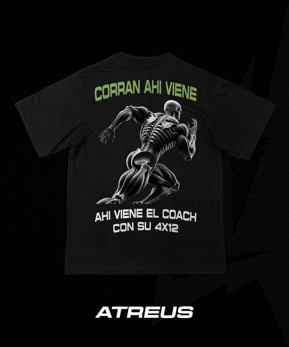 OVERSIZE - CORRAN AHI VIENE EL COACH CON SU 4x12