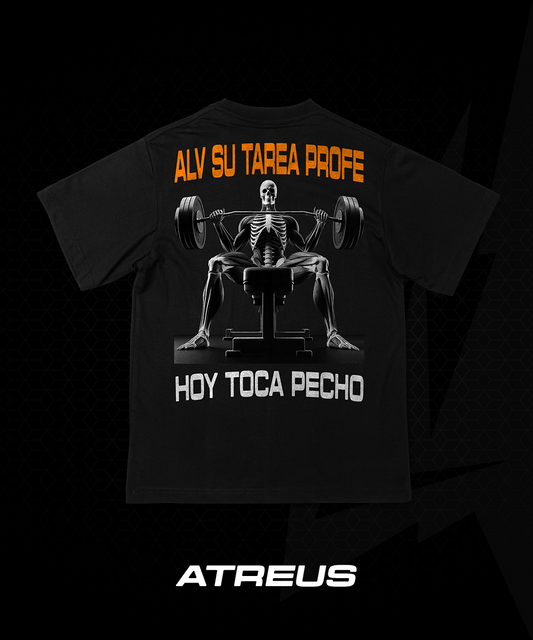 OVERSIZE - ALV SU TAREA PROFE HOY TOCA PECHO