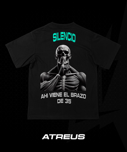 OVERSIZE - SILENCIA AHI VIENE BRAZO DE 35